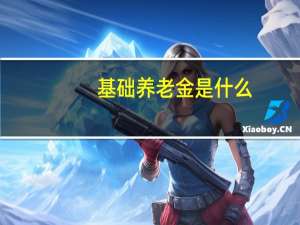 基础养老金是什么