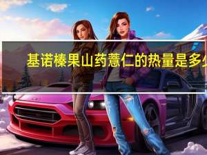 基诺 榛果山药薏仁的热量是多少