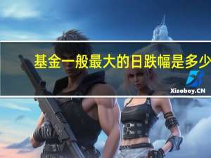 基金一般最大的日跌幅是多少