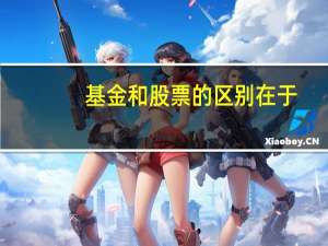 基金和股票的区别在于