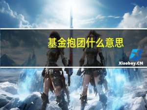 基金抱团什么意思