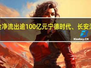 基金重仓指数主力资金净流出逾100亿元宁德时代、长安汽车、五粮液净流出超5亿元