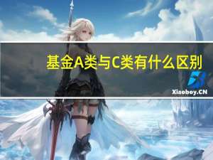基金A类与C类有什么区别