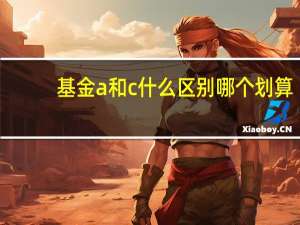 基金a和c什么区别哪个划算