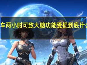 堵车两小时可致大脑功能受损 到底什么情况嘞