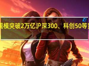 境内市场ETF规模突破2万亿 沪深300、科创50等宽基成规模增长主力
