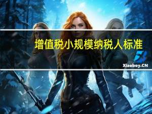 增值税小规模纳税人标准