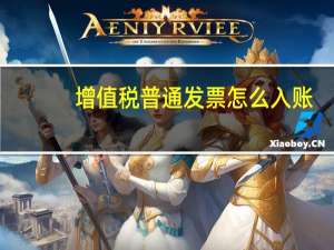 增值税普通发票怎么入账