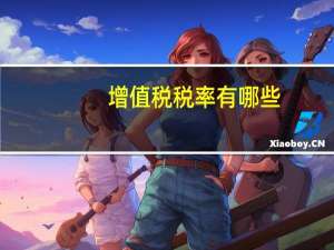 增值税税率有哪些