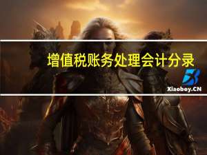 增值税账务处理会计分录