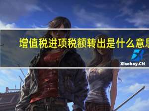 增值税进项税额转出是什么意思
