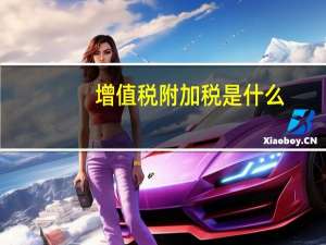 增值税附加税是什么