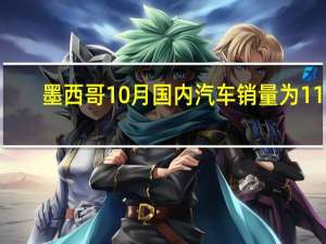 墨西哥10月国内汽车销量为112,261辆