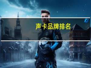声卡品牌排名，声卡品牌的十大是哪些