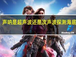 声呐是超声波还是次声波探测海底深度（声呐是超声波还是次声波）