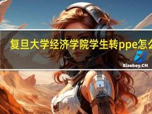 复旦大学经济学院学生转ppe怎么样