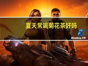夏天常喝菊花茶好吗（夏天喝菊花茶的好处）