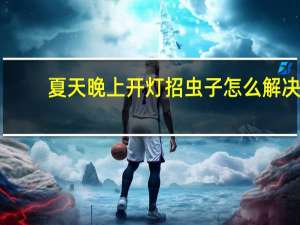 夏天晚上开灯招虫子怎么解决