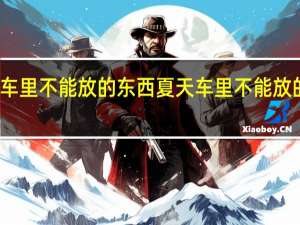 夏天车里不能放的东西 夏天车里不能放的东西介绍