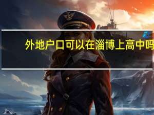 外地户口可以在淄博上高中吗