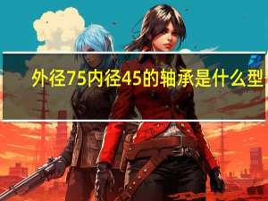 外径75内径45的轴承是什么型号
