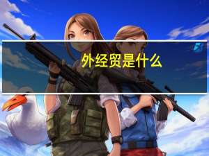 外经贸是什么