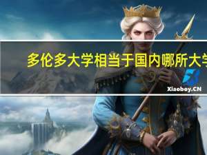 多伦多大学相当于国内哪所大学