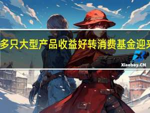 多只大型产品收益好转 消费基金迎来曙光