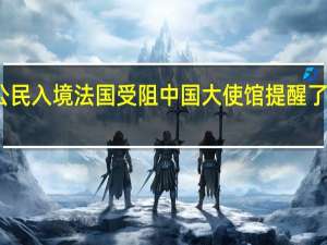多名中国公民入境法国受阻 中国大使馆提醒 了解规定避免损失