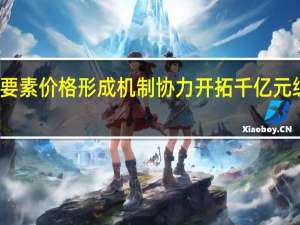 多地积极探索数据要素价格形成机制 协力开拓千亿元级新市场 到底什么情况嘞