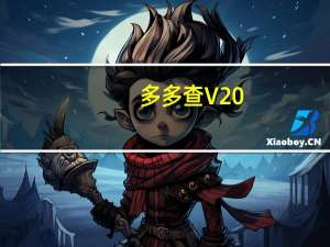 多多查 V20.1.0.3 绿色版（多多查 V20.1.0.3 绿色版功能简介）