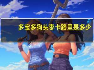 多宝多 狗头枣卡路里是多少