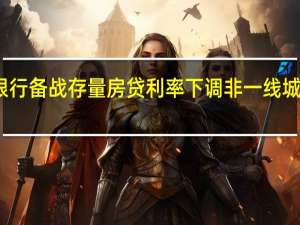 多家银行备战存量房贷利率下调 非一线城市或更受益
