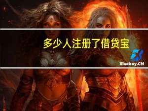 多少人注册了借贷宝