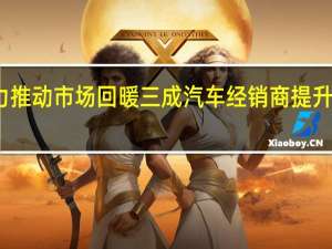 多方合力推动市场回暖 三成汽车经销商提升全年销售目标