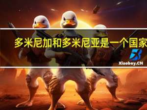 多米尼加和多米尼亚是一个国家吗