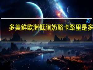 多美鲜 欧洲低脂奶酪卡路里是多少