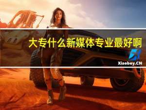 大专什么新媒体专业最好啊