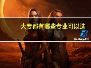 大专都有哪些专业可以选