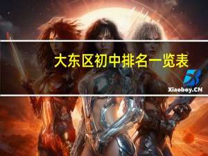 大东区初中排名一览表