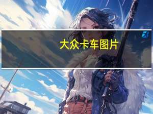 大众卡车图片（大众卡）