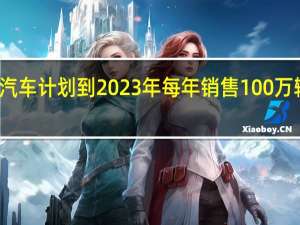 大众汽车计划到2023年每年销售100万辆电动汽车