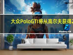 大众Polo GTI将从高尔夫获得2.0升涡轮增压器