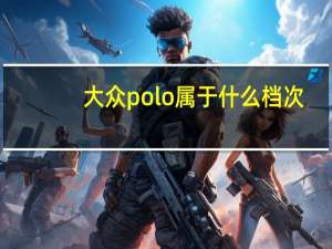 大众polo属于什么档次