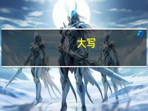 大写（关于大写的介绍）