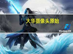 大华摄像头原始