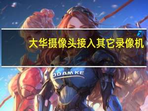 大华摄像头接入其它录像机