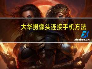 大华摄像头连接手机方法
