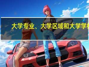 大学专业、大学区域和大学学校，我该如何权衡三者