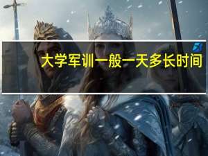 大学军训一般一天多长时间